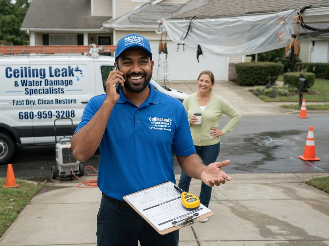 Ceiling Leak Cleanup Boynton Beach, FL FAQs